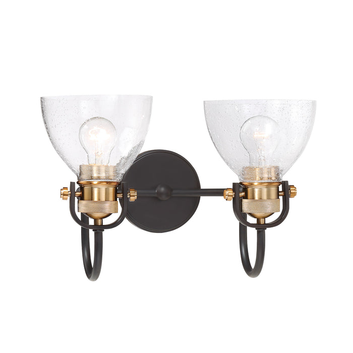 Minka Lavery Monico 2 Light Bathroom Vanity Light-Bronze