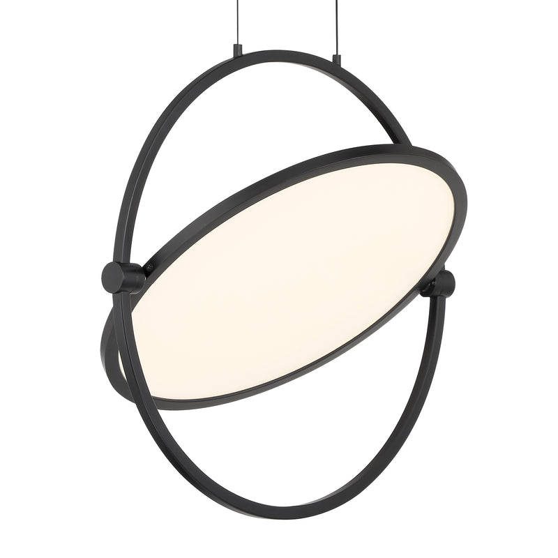 George Kovacs P5541-66A-L Studio 23 LED Pendant Light -Coal