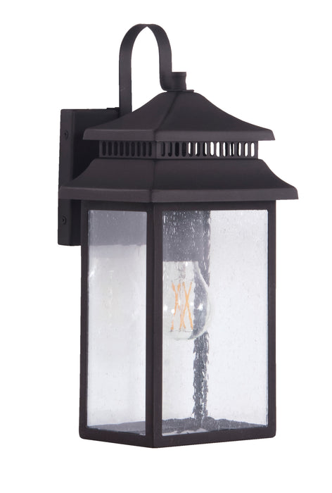 Craftmade ZA3104-DBG Crossbend 1 Light Small Outdoor Wall Lantern -Dark Bronze Gilded