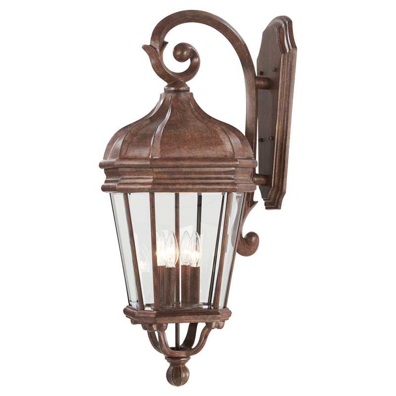 Minka Lavery Great Outdoors Harrison 4 Light Outdoor Wall Mount-Vintage Rust