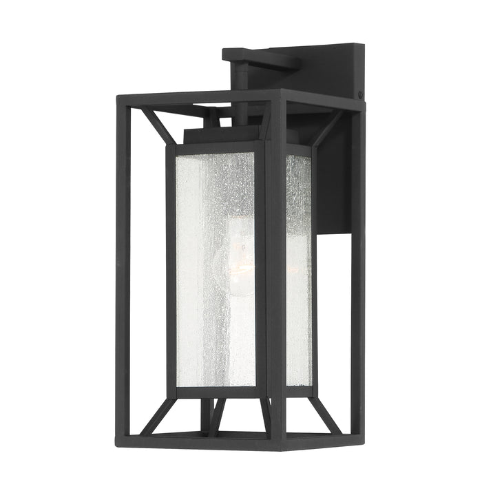 Minka Lavery Great Outdoors Harbor View 1 Light Outdoor Wall Mount-Sand Coal