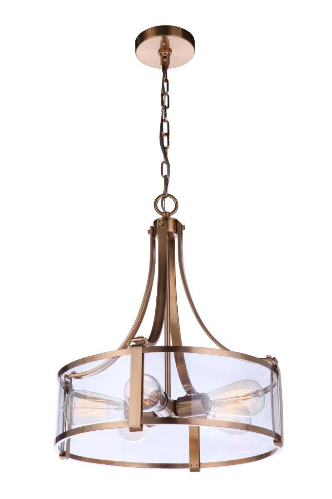 Craftmade 55395-SB Elliot 5 Light Pendant -Satin Brass