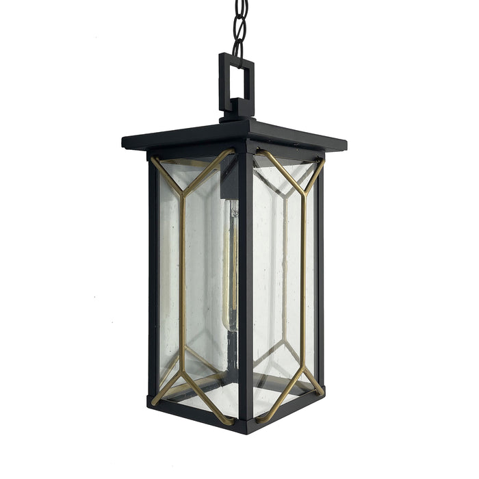 Minka Lavery Great Outdoors Hillside Manor 1 Light Outdoor Chain Hung Light-Sand Coal