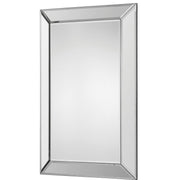 Vistella Mirror | Modern Rectangle Frameless Bathroom Vanity Mirror Mounted Vertical or Horizontal (22 in. W x 34 in. H x 1 in. D)
