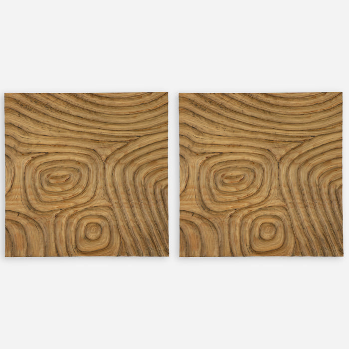 Uttermost Channels Wood Wall Decor