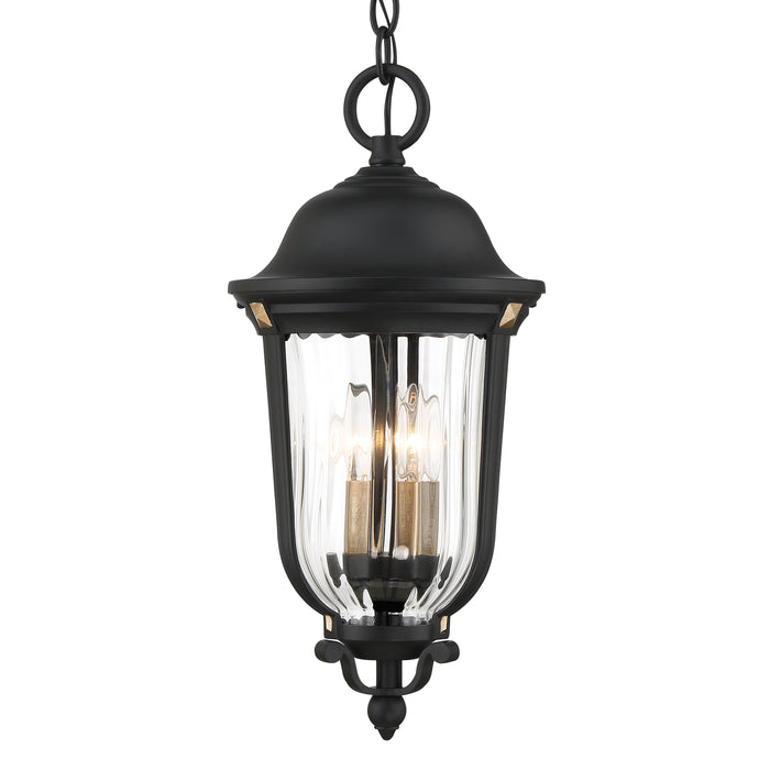 Minka Lavery Great Outdoors Peale Street 3 Light Outdoor Chain Hung-Sand Coal