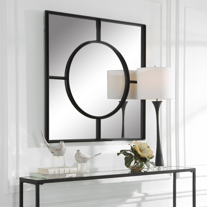 Uttermost Spurgeon Square Window Mirror - ALCOVE LIGHTING