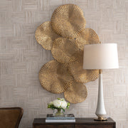 Uttermost Ripley Gold Metal Wall Art - ALCOVE LIGHTING