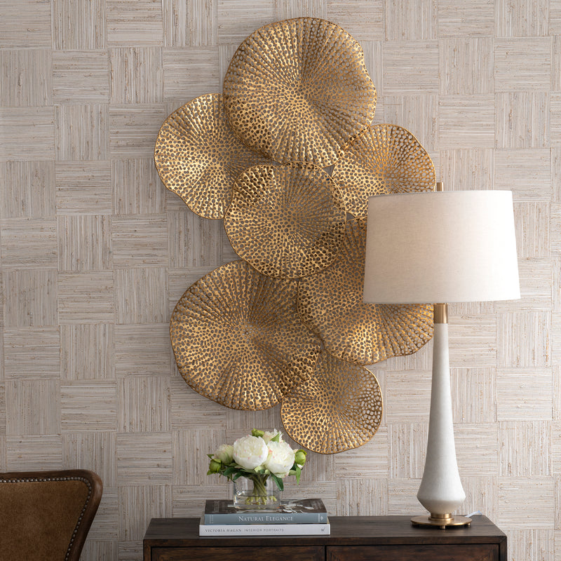 Uttermost Ripley Gold Metal Wall Art - ALCOVE LIGHTING