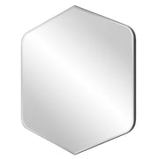Gemura Black Mirror | Modern Diamond Polystyrene Frame Bathroom Vanity Mirror with Rounded Corners (32 in. W x 36 in. H x 1 in. D)