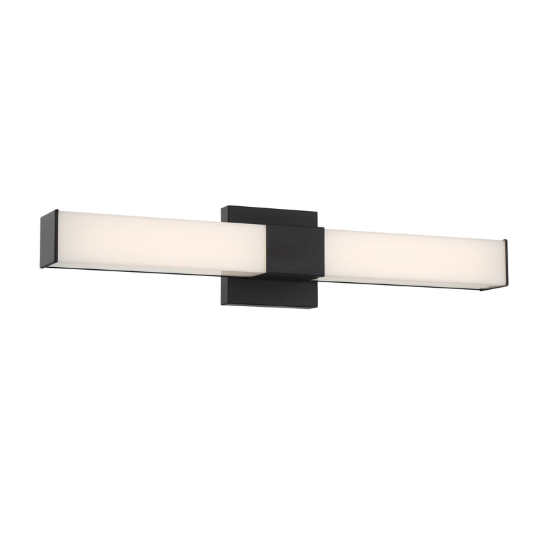 Minka Lavery Vantage LED Square Bathroom Vanity Light-Coal - ALCOVE LIGHTING