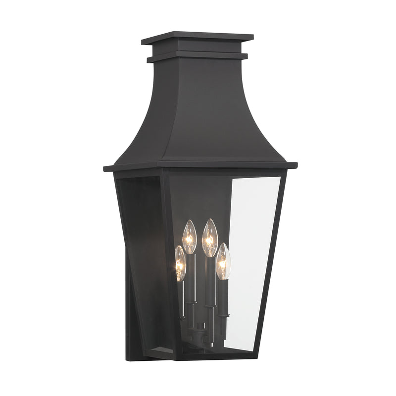 Minka Lavery Great Outdoors Gloucester 4 Light Outdoor Wall Mount-Sand Coal