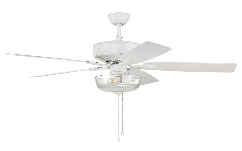 Craftmade P101W5-52WWOK Pro Plus 101 LED Ceiling Fan -White