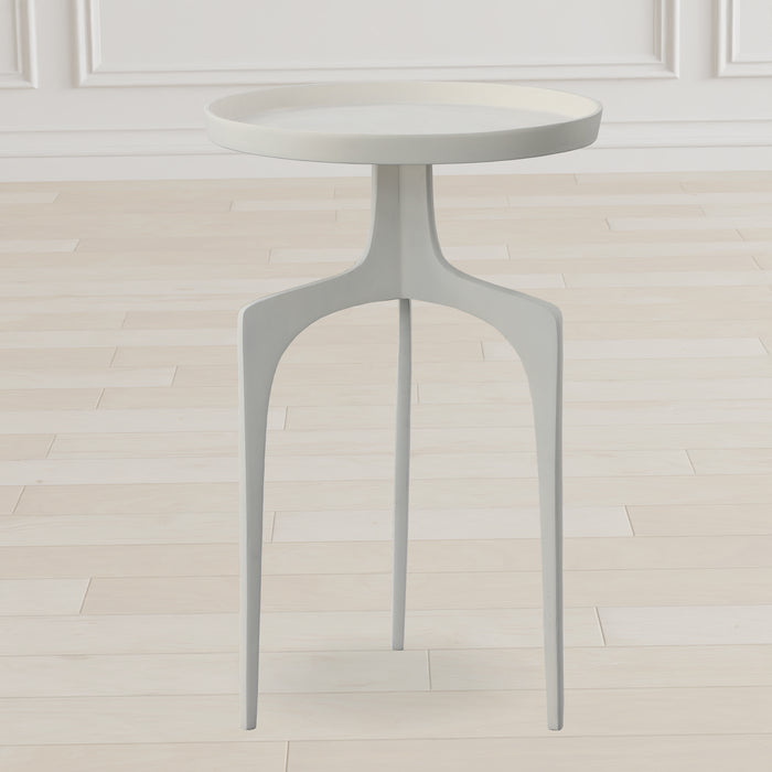 Uttermost Kenna White Accent Table