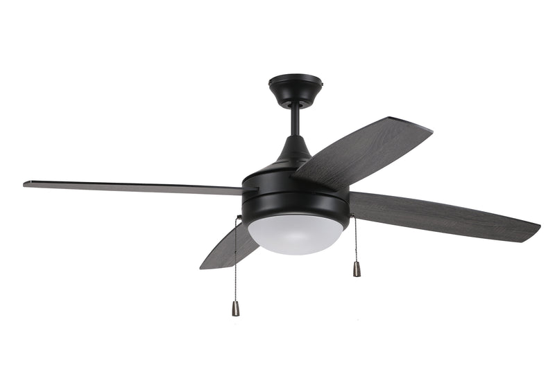 Craftmade EPHA52FB4 Phaze Energy Star 4 LED Ceiling Fan -Flat Black
