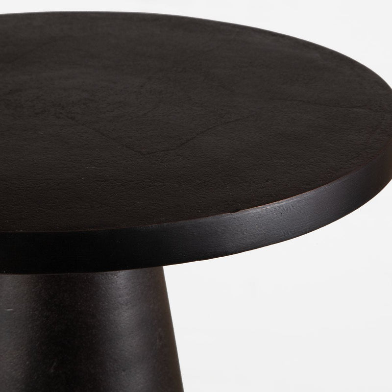 Anvik Dark Bronze Accent Table (13 in. W x 20 in. H)