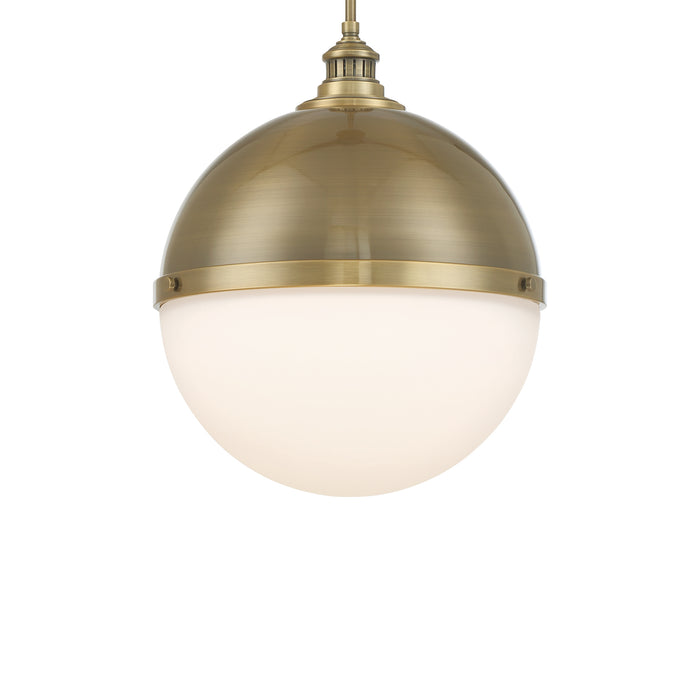 Minka Lavery Vorey 20" 1 Light Pendant-Oxidized Aged Brass