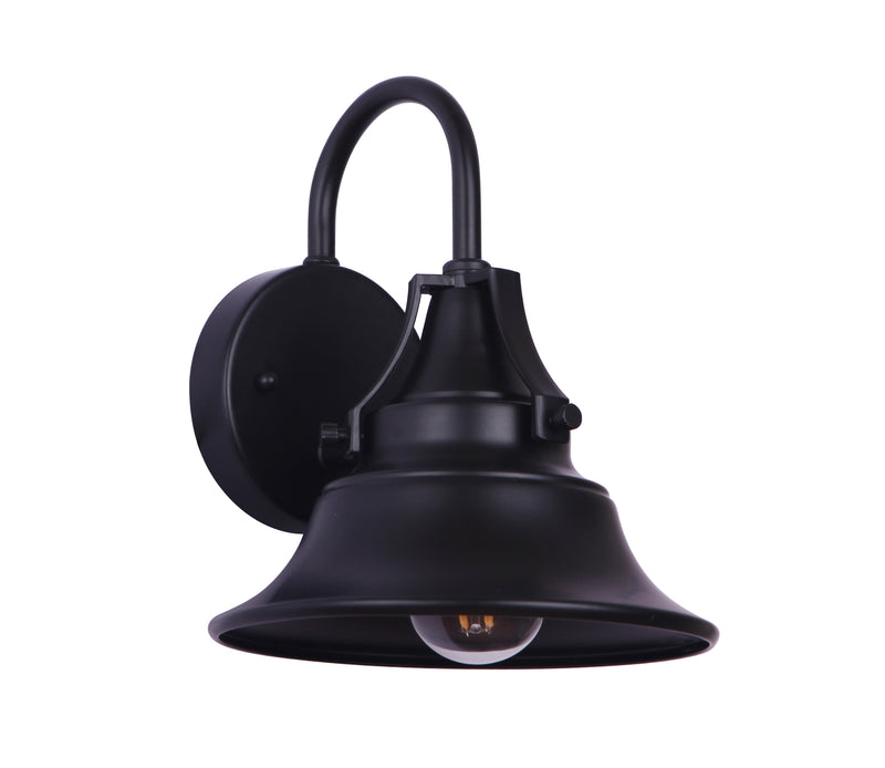 Craftmade Z4404-MN Union 1 Light Small Outdoor Wall Lantern Lantern -Midnight