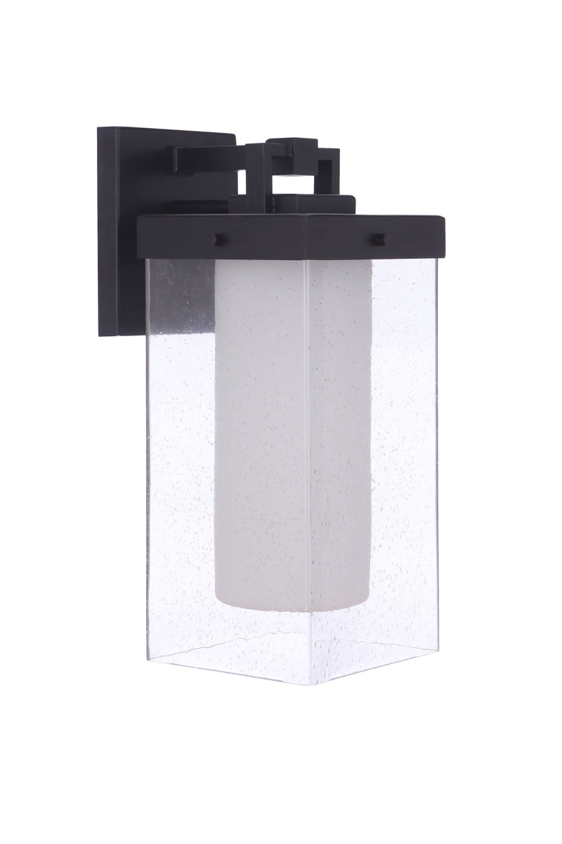 Craftmade ZA5614-MN Hayner 1 Light Medium Outdoor Wall Lantern -Midnight