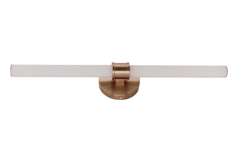 Craftmade 20124SB-LED Alina 1 Light LED Bathroom Vanity Light -Satin Brass