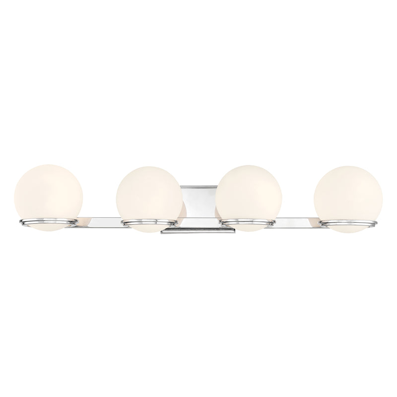 Minka Lavery Hollywood Nights LED 4 Light Bathroom Vanity Light-Chrome