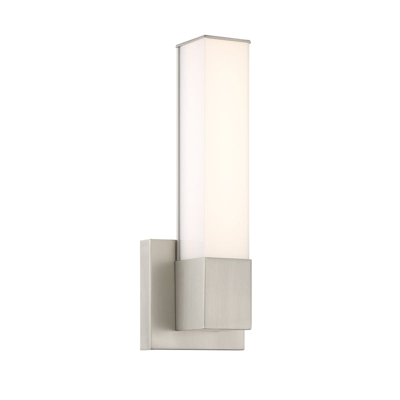 Minka Lavery Vantage LED Square Wall Sconce-Brushed Nickel