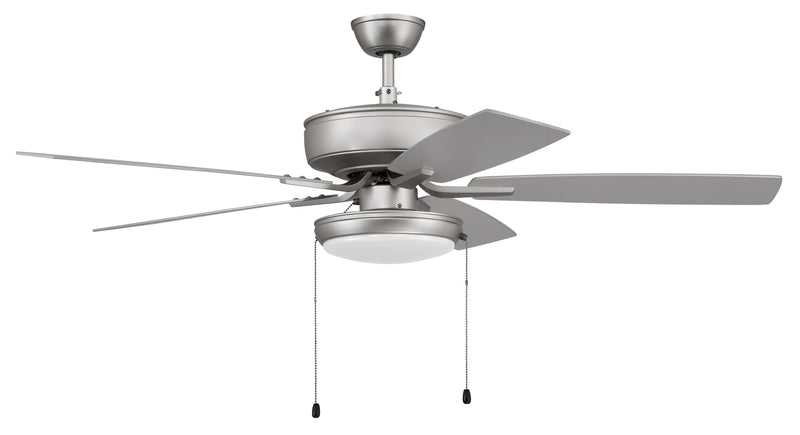 Craftmade P119BN5-52BNGW Pro Plus 119 LED Ceiling Fan -Brushed Nickel