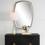 Uttermost Varenna Aged Gold Vanity Mirror - ALCOVE LIGHTING