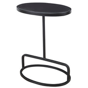 Uttermost Jessenia Black Marble Accent Table - ALCOVE LIGHTING