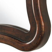 Whimora Antique Bronze Mirror | Modern Rectangle Engineered Wood Frame Bathroom Vanity Mirror (23 in. W x 33 in. H x 1 in. D)