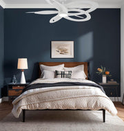 Minka Aire F862L-WHF Pinup 60" Flat White LED Ceiling Fan with Remote - ALCOVE LIGHTING