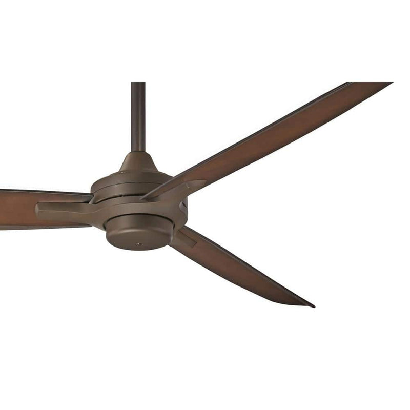 Minka Aire F728-ORB Rudolph Wet 60" Oil Rub Bronze Outdoor Ceiling Fan + Remote