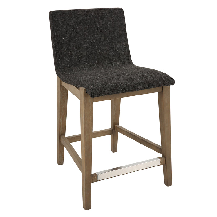 Uttermost Klemens Chocolate Counter Stool