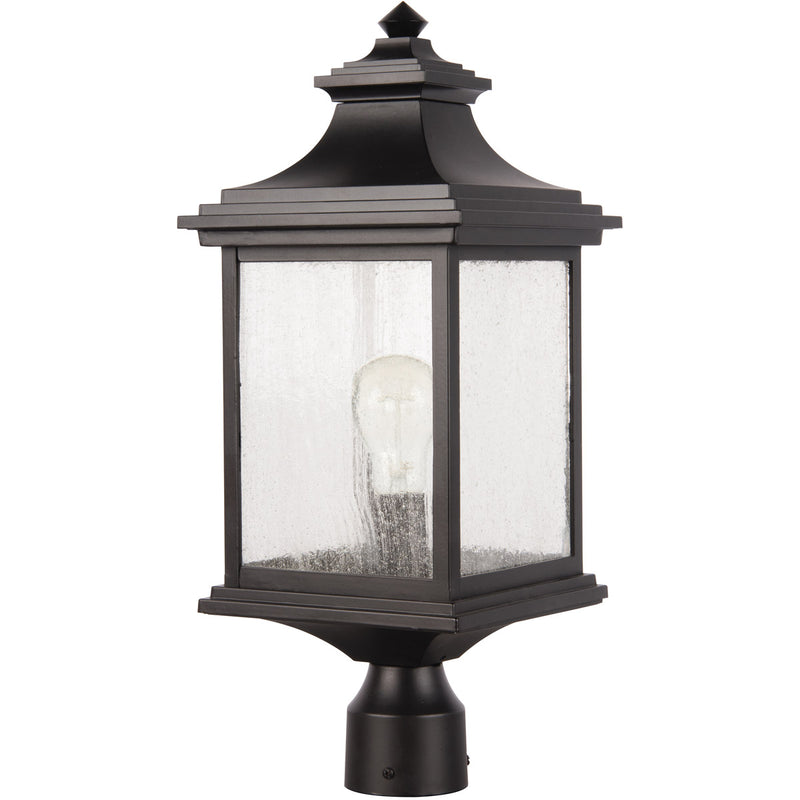 Craftmade Z3215-MN Gentry 1 Light Outdoor Post Mount -Midnight