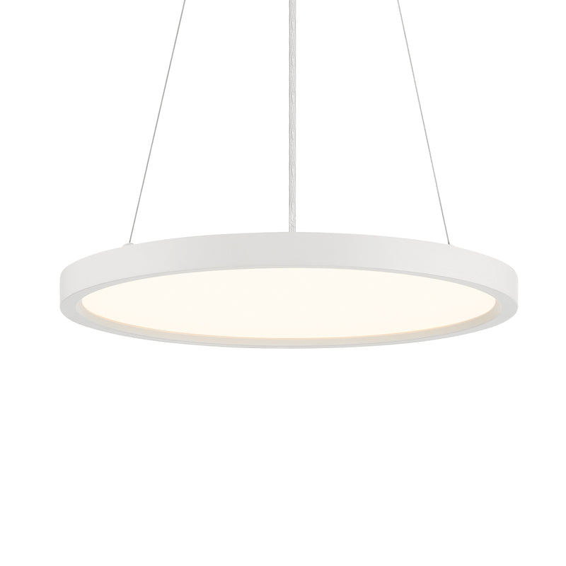 Minka Lavery 15" LED Pendant-White