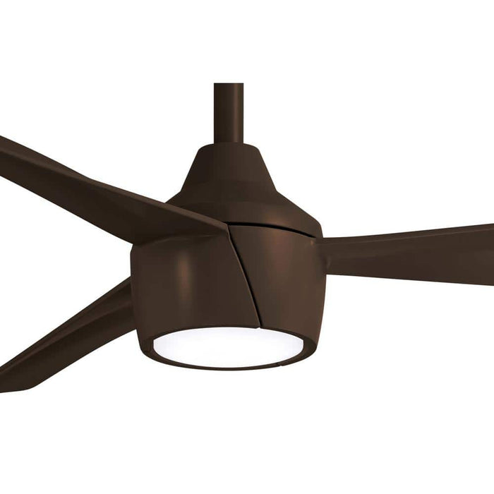 Minka Aire Skinnie 44" LED Outdoor Oil Rubbed Bronze Ceiling Fan with Remote