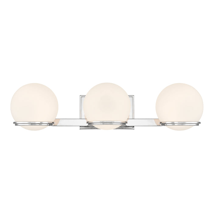 Minka Lavery Hollywood Nights LED 3 Light Bathroom Vanity Light-Chrome