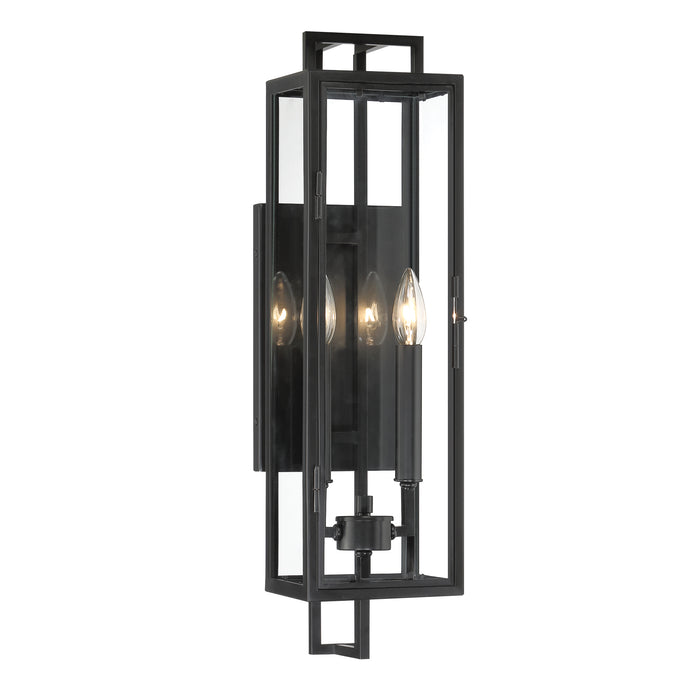 Minka Lavery Great Outdoors Knoll Road 2 Light Outdoor Wall Mount-Coal