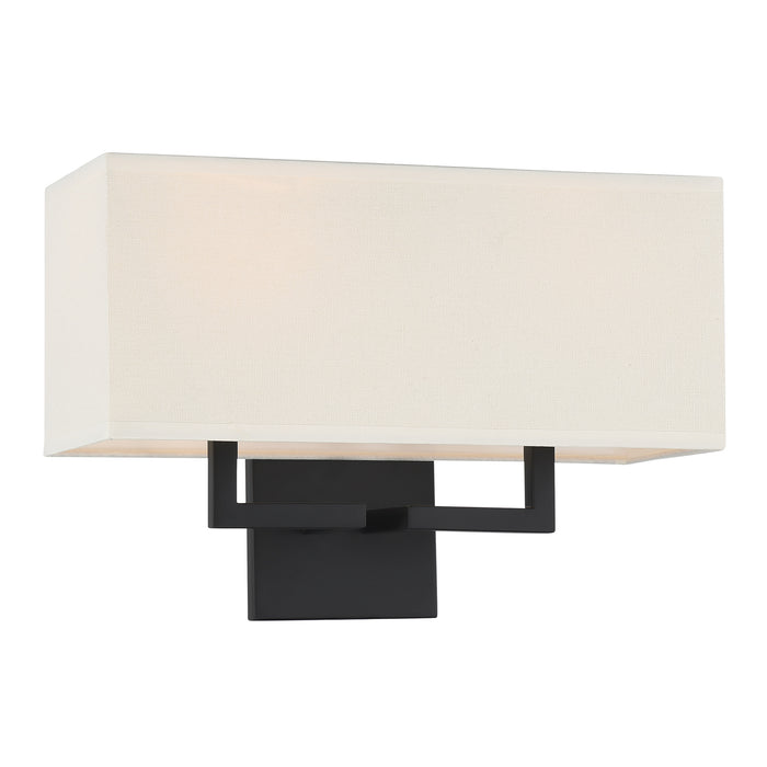 George Kovacs P472-66A Sconces 2 Light Wall Mount -Coal