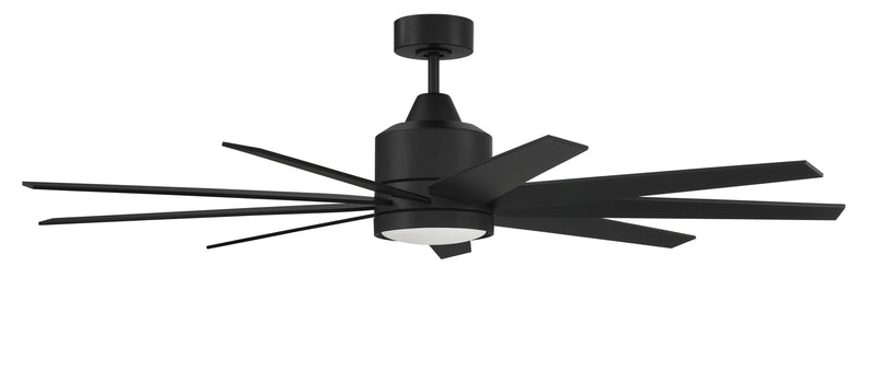 Craftmade CHP60FB9 Champion Outdoor LED Ceiling Fan -Flat Black