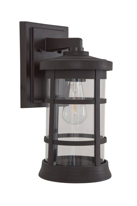 Craftmade ZA2314-BZ-C Resilience Large Outdoor Lantern -Bronze, Clear Lens