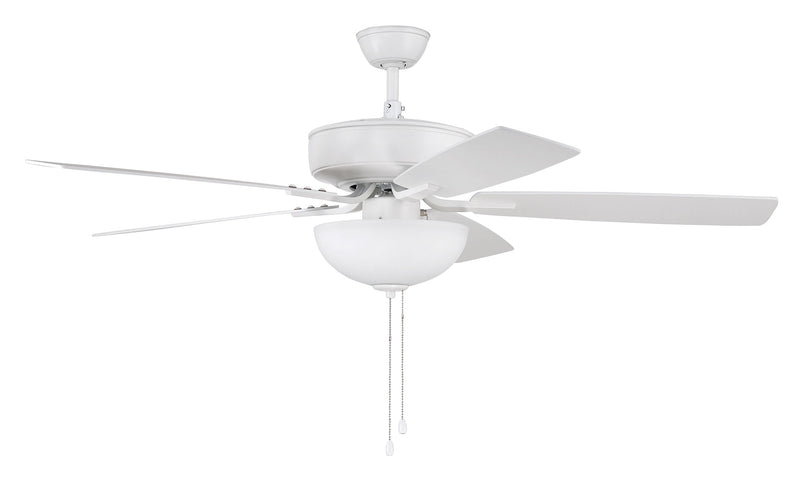 Craftmade P211W5-52WWOK Pro Plus 211 LED Ceiling Fan -White