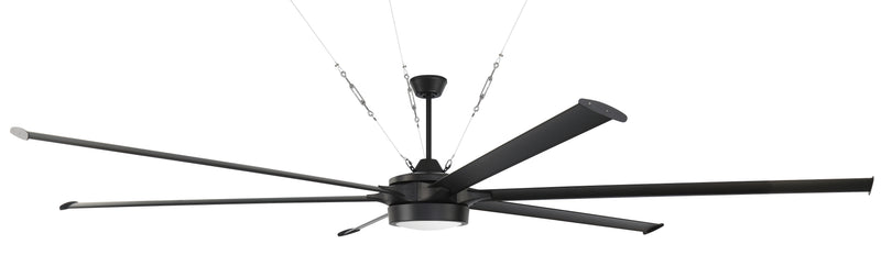Craftmade PRT120FB6 Prost 120 LED Ceiling Fan -Flat Black - ALCOVE LIGHTING