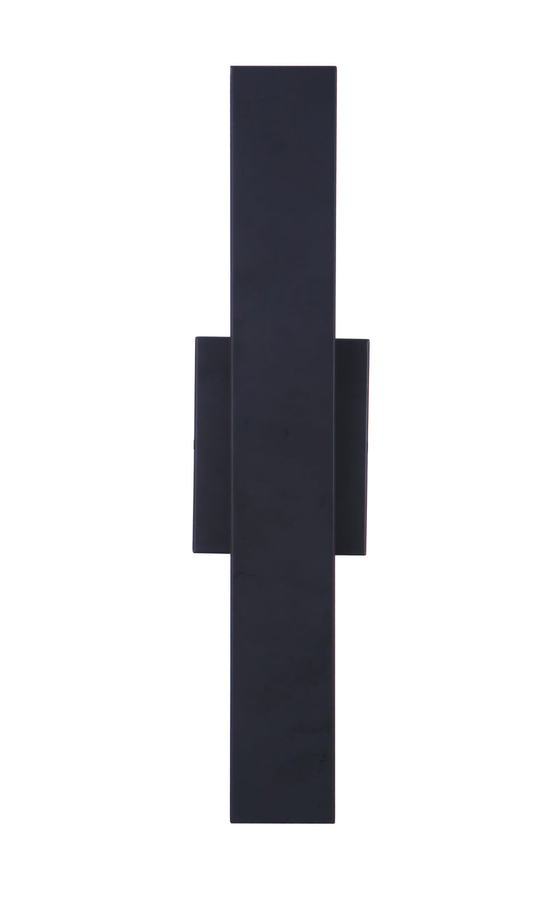 Craftmade ZA2610-MN-LED Rens 1 Light Medium Outdoor LED Wall Lantern -Midnight