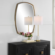 Uttermost Varenna Aged Gold Vanity Mirror - ALCOVE LIGHTING