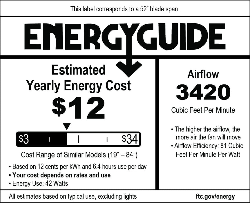 Modern Fan Co. Ball 52" LED White Ceiling Fan with Maple Blades & Wall Control