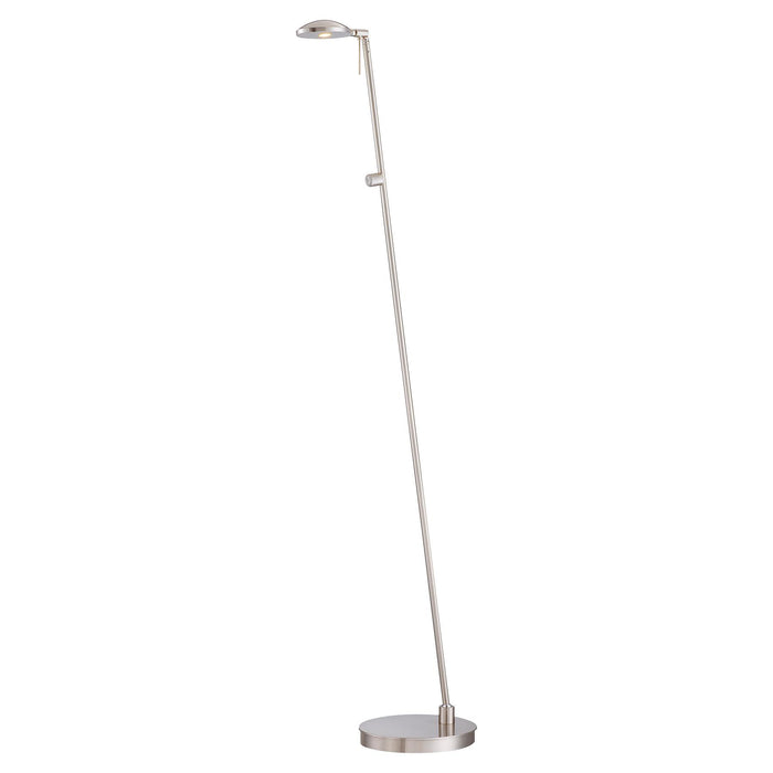 George Kovacs P4334-084 George's Reading Room LED Pharmacy Floor Lamp -Brushed Nickel