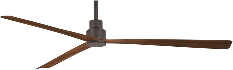 Minka Aire Simple 65" Outdoor Oil Rubbed Bronze Ceiling Fan with Remote Control