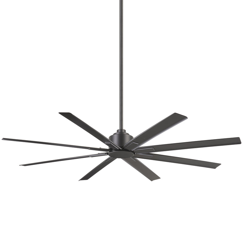 Minka Aire Xtreme H2O F896-65-SI 65-Inch Indoor/Outdoor Wet Modern Ceiling Fan in Smoked Iron with Remote and Wall Control