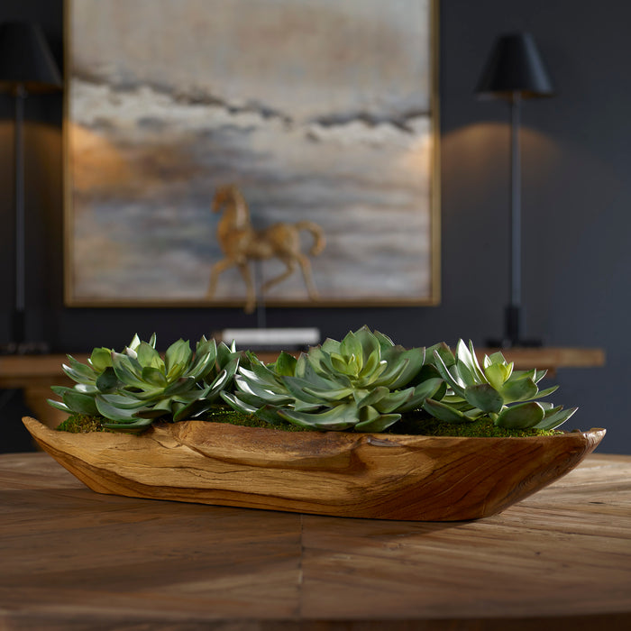 Uttermost Yuma Succulent Centerpiece